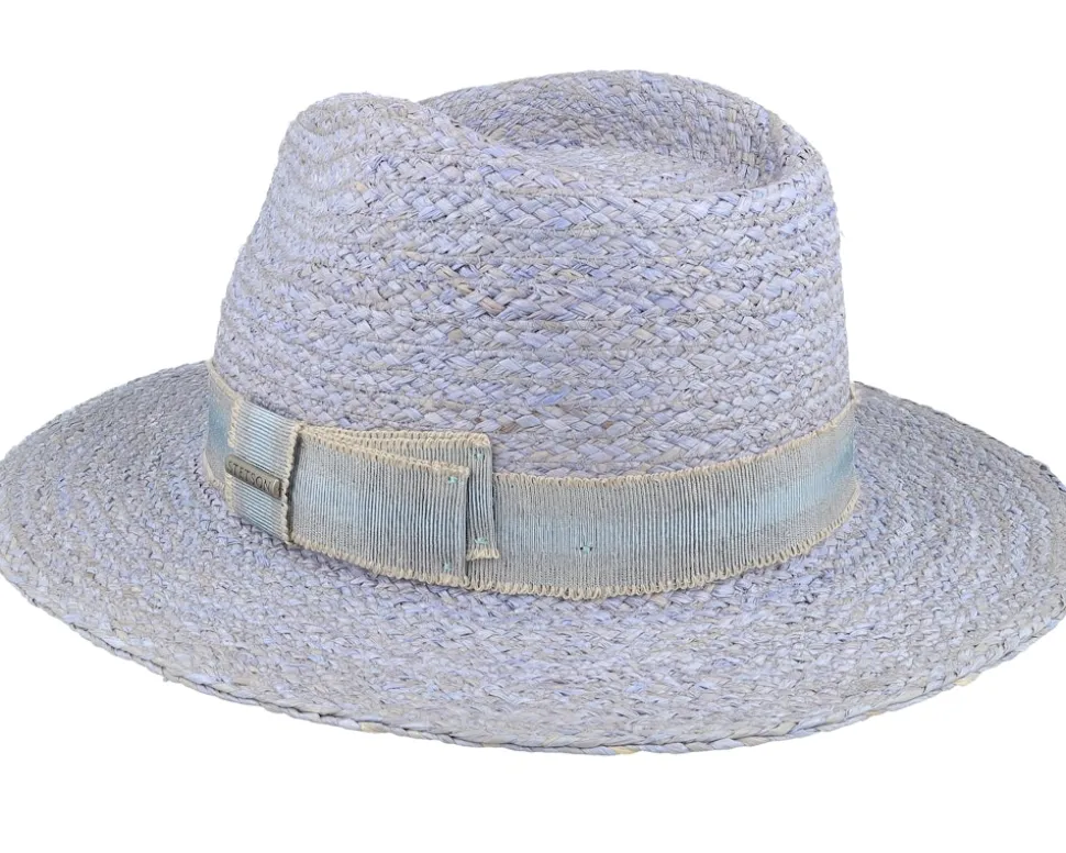Raffia Blue Traveller - Stetson