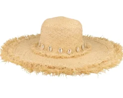 Raffia Matelot With Shell Detail Linen - Seeberger