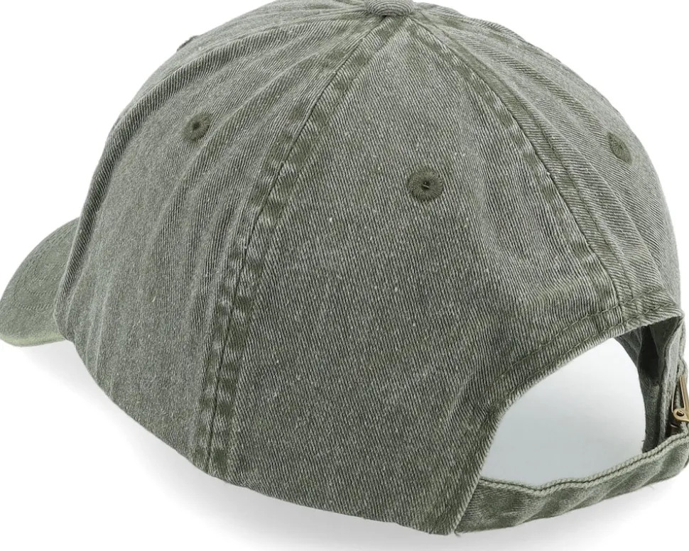 Raggmunk Vintage Washed Olive Dad Cap - Iconic