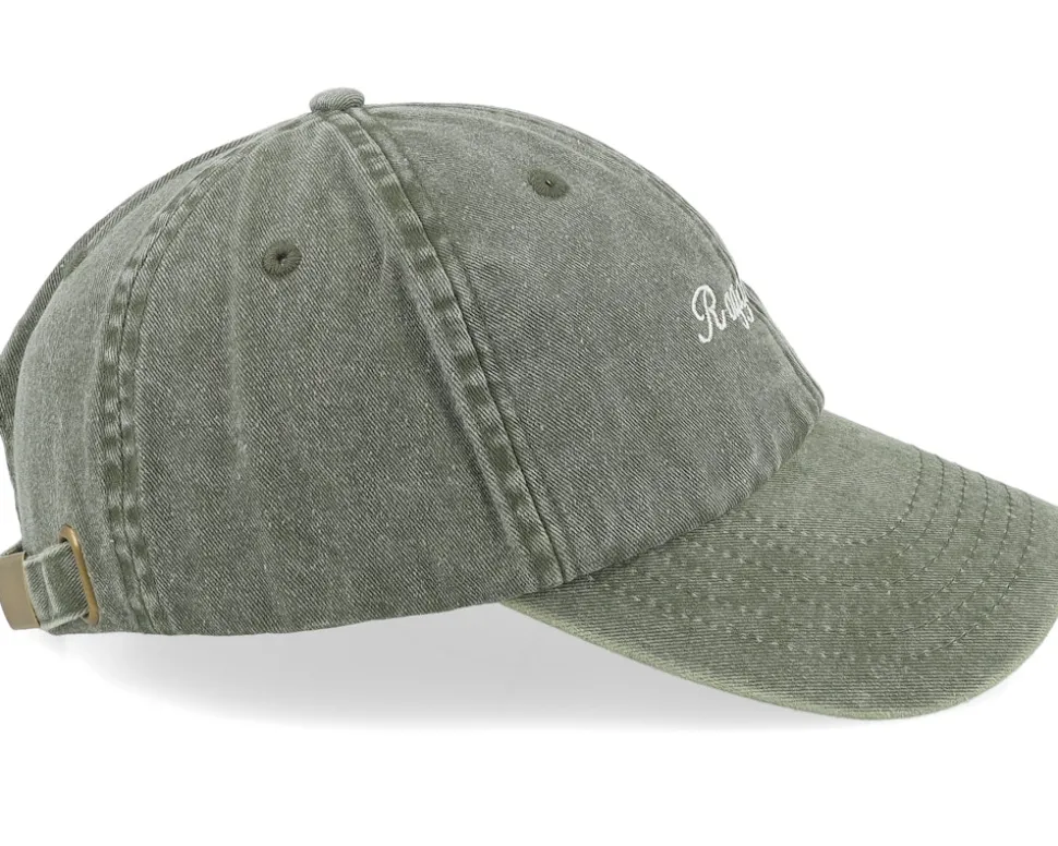 Raggmunk Vintage Washed Olive Dad Cap - Iconic