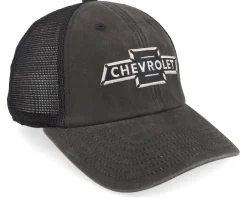 Raglan Bones Gm Chevrolet Black Trucker - American Needle