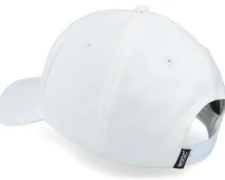 Rainbow Embroidered Logo Baseball Hat White Adjustable - Wesc