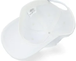 Rainbow Embroidered Logo Baseball Hat White Adjustable - Wesc