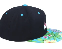Rainbow Farting Unicorn Black/Hawaiian Snapback - Unicorns
