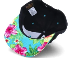 Rainbow Farting Unicorn Black/Hawaiian Snapback - Unicorns