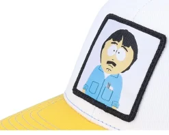 Randy Marsh White Yellow/Blue Trucker - South Park