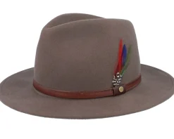 Rantoul Woolfelt Brown Trilby - Stetson