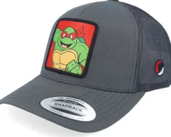 Raphael Box Grey/Black A-Frame Trucker - TMNT