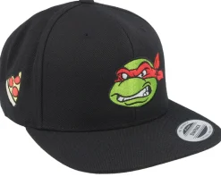 Raphael Face Black Snapback - TMNT
