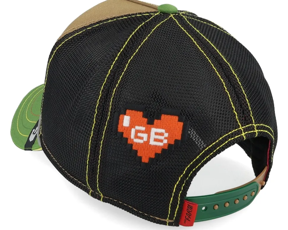 Rash, Zits, And Pimple- Insert Coin Brown/Black/Green/Black UV A-Frame Trucker - Goorin Bros.