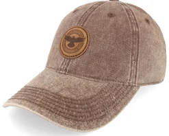 Raven Viking Knot 382 Snow Washed Brown Dad Cap - Vikings