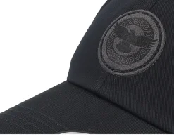 Raven Viking Knot Black Dad Cap - Vikings