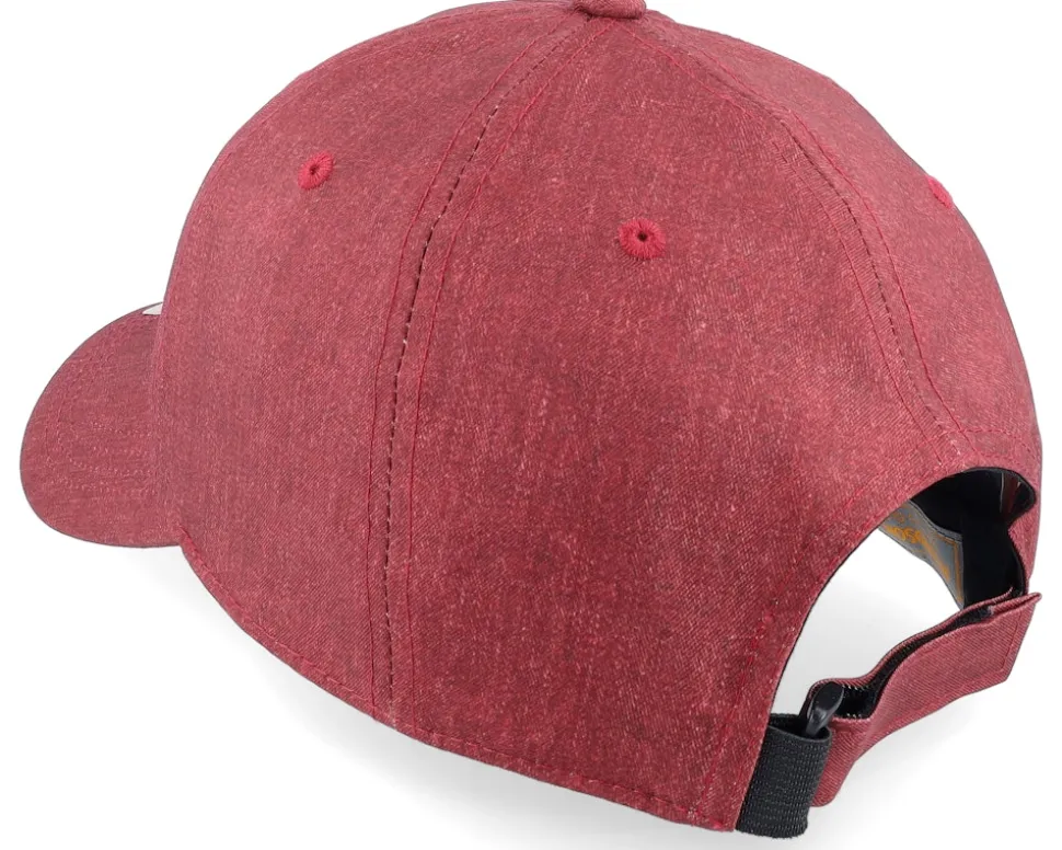 224re Heather Maroon Dad Cap - Richardson