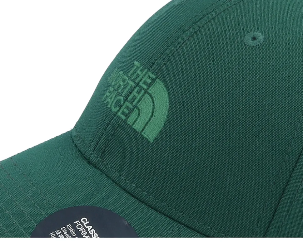 Recycled 66 Classic Hat Green Adjustable - The North Face