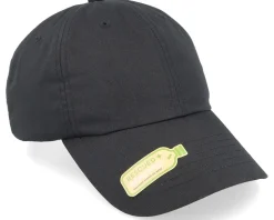 Recycled Polyester Black Dad Cap - Yupoong