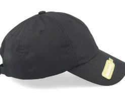 Recycled Polyester Black Dad Cap - Yupoong