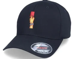 Red Card Football Black Flexfit - Forza