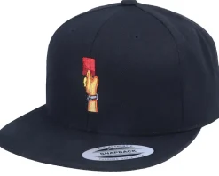 Red Card Football Black Snapback - Forza