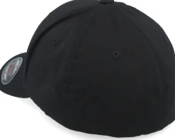 Red Chinese Dragon Logo Black Flexfit - Iconic