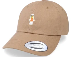 Red Light Green Light Doll Tan Dad Cap - Scenes