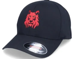 Red Lion Logo Black Flexfit - Iconic
