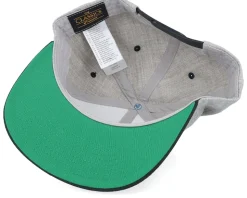 Red Panda Big Patch Heather Grey/Black Snapback - Calza Pennello