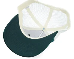 Red Panda Big Patch Velvet Green/Ivory Trucker - Calza Pennello