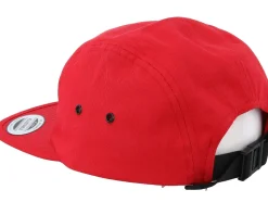 Red 5-Panel - Yupoong