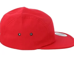 Red 5-Panel - Yupoong