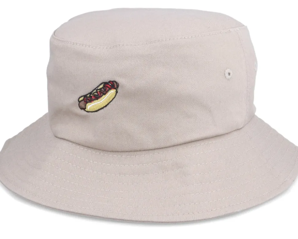 Red Rocket Hot Dog Weiner Khaki Bucket - Abducted