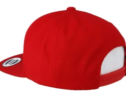 Red Snapback - Yupoong