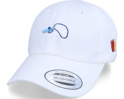 Referee Whistle Football Cards White Dad Cap - Forza