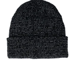 Reflective Black Cuff Blank Beanie - Beechfield