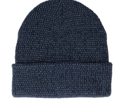 Reflective Black Cuff Blank Beanie - Beechfield