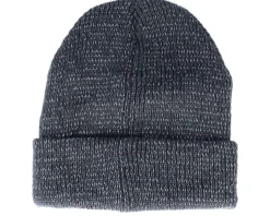 Reflective Graphite Grey Cuff Blank Beanie - Beechfield