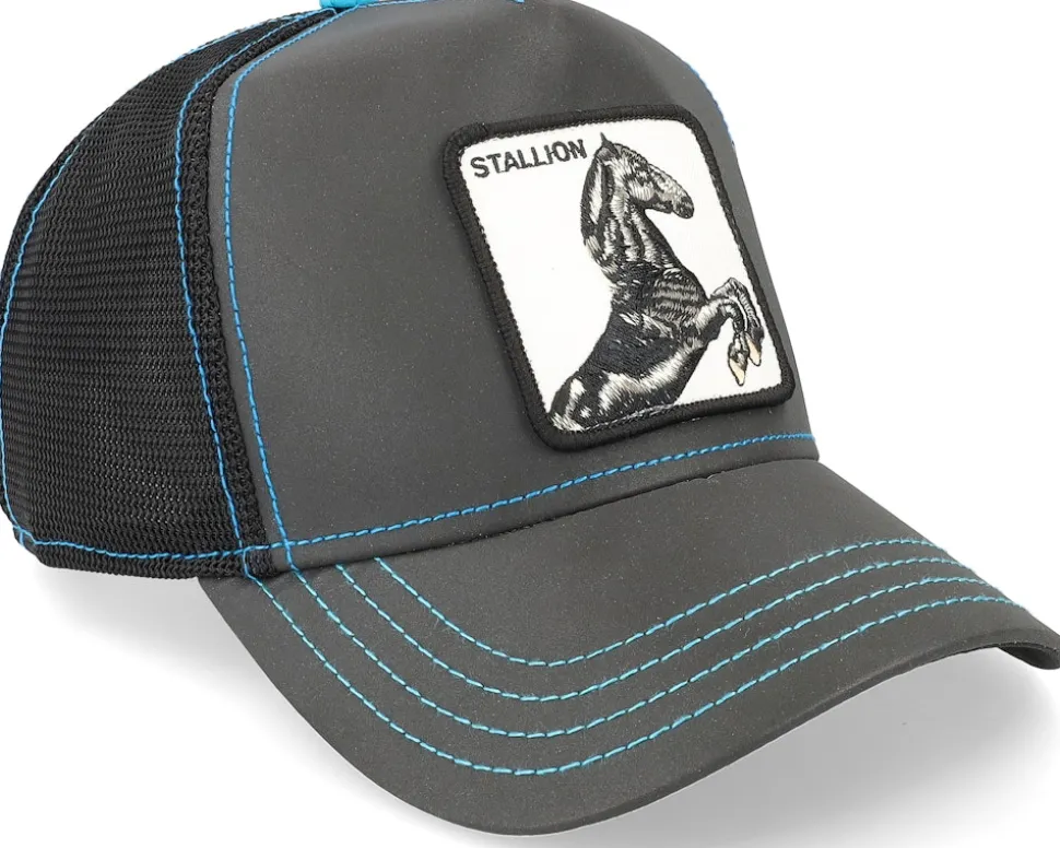 Reflective Stallion Nights Black Trucker - Goorin Bros.