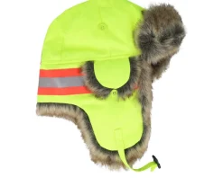 Reflex Faux Fur Yellow Trapper - MJM Hats