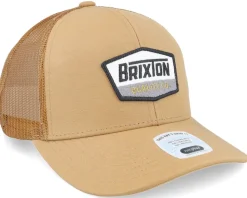 Regal Netplus Hat Copper/Copper Trucker - Brixton