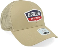 Regal Netplus Hat Khaki/Khaki Trucker - Brixton