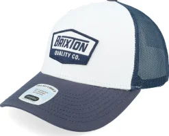 Regal Netplus Hat Washed Navy/White Trucker - Brixton