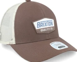 Regal Netplus Mp Hat Pinecone Brown Trucker - Brixton