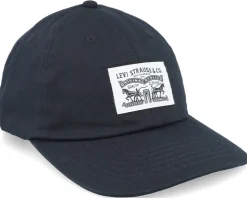 Relaxed Dad Heritage Cap Regular Black Dad Cap - Levi's