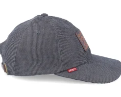 Relaxed Heritage Cap Dark Grey Dad Cap - Levi's