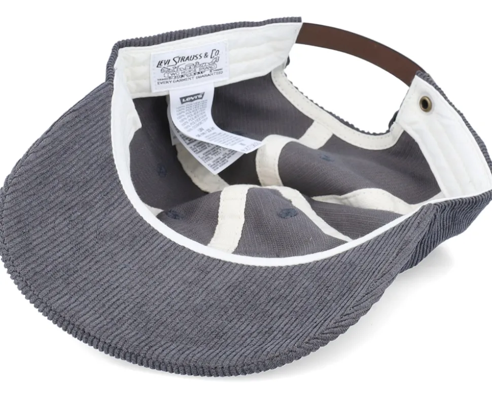 Relaxed Heritage Cap Dark Grey Dad Cap - Levi's
