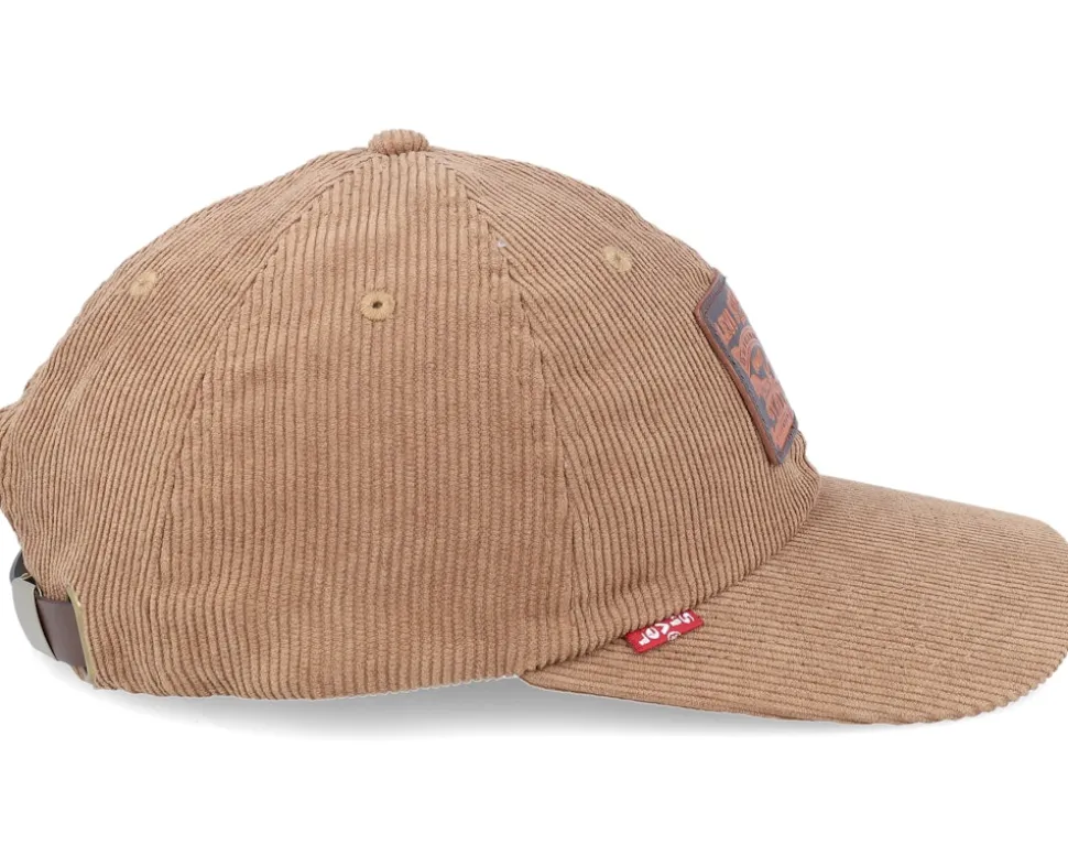 Relaxed Heritage Cap Dark Khaki Dad Cap - Levi's
