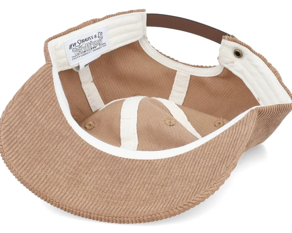 Relaxed Heritage Cap Dark Khaki Dad Cap - Levi's