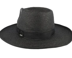 Reno Black/Black Straw Hat - Brixton