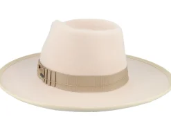Reno Bone/Sand Fedora - Brixton