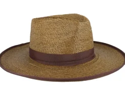 Reno Coffee Straw Hat - Brixton