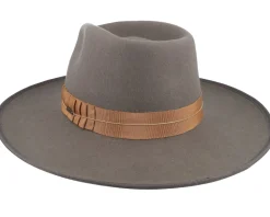 Reno Dark Green Fedora - Brixton